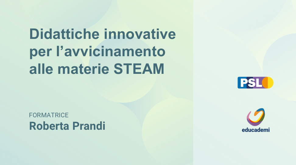 Le didattiche innovative STEAM nella scuola dell’infanzia